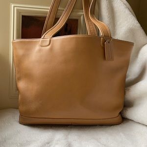 Vintage Leather Coach bag